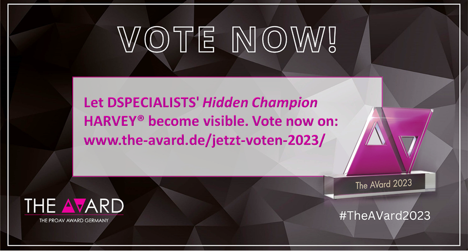 Vote Now - The AVard - HARVEY - Hidden Champion